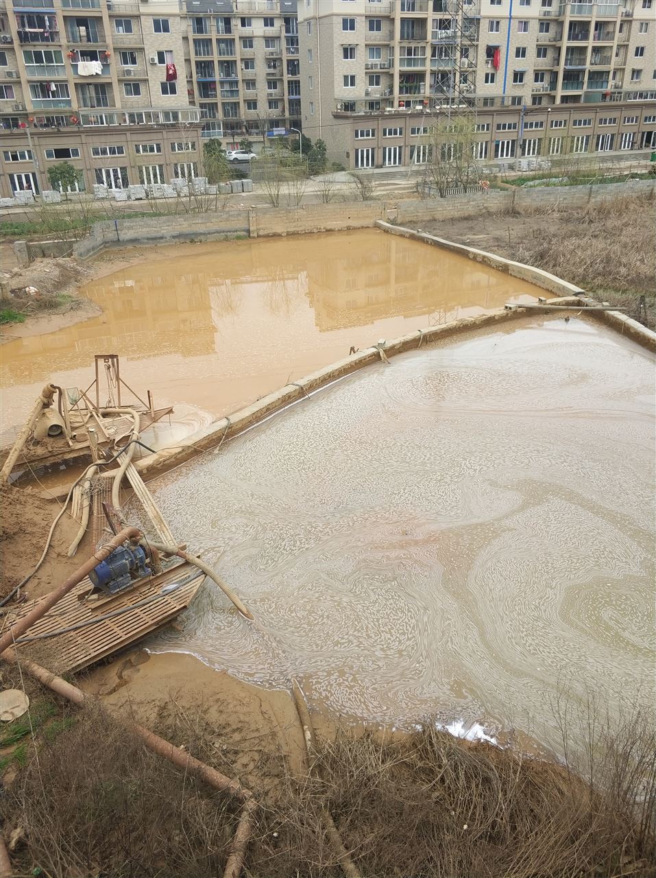 青州沉淀池淤泥清理-厂区废水池淤泥清淤